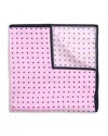 The Men's Store At Bloomingdale's Dot Silk Pocket Square - Exclusive In Purple
