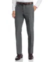 The Men's Store At Bloomingdale's Flannel Flat Front Trousers In Gray