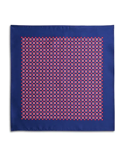 The Men's Store At Bloomingdale's Floral Medallion Silk Pocket Square - Exclusive In Multi