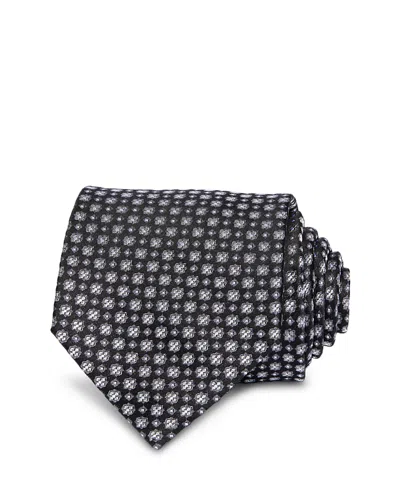 The Men's Store At Bloomingdale's Geo Floral Print Silk Neck Tie - Exclusive In Multi