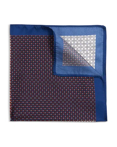 The Men's Store At Bloomingdale's Geometric Quadrant Silk Pocket Square - Exclusive In Multi