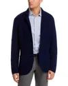 The Men's Store At Bloomingdale's Knit Blazer - Exclusive In Blue
