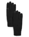 The Men's Store At Bloomingdale's Knitted Tech Gloves - Exclusive In Black