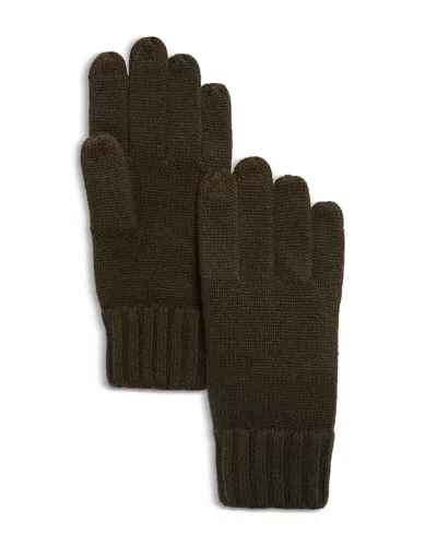 The Men's Store At Bloomingdale's Knitted Tech Gloves - Exclusive In Brown