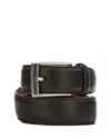 The Men's Store At Bloomingdale's Leather Belt - Exclusive In Black