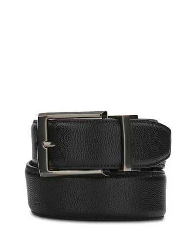 The Men's Store At Bloomingdale's Lizard Effect Reversible Leather Belt - Exclusive In Black
