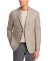 The Men's Store At Bloomingdale's Loro Piana Fabric Melange Solid Unstructured Regular Fit Sport Coa In Brown