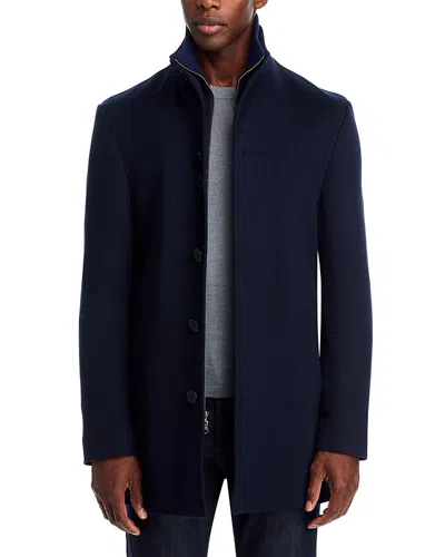 The Men's Store At Bloomingdale's Loro Piana Rainsystem Bib Car Coat - Exclusive In Blue
