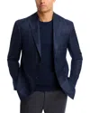 The Men's Store At Bloomingdale's Loro Piana Wool, Silk & Cashmere Fabric Plaid Unstructured Regular In Multi