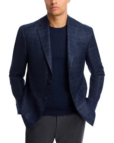 The Men's Store At Bloomingdale's Loro Piana Wool, Silk & Cashmere Fabric Plaid Unstructured Regular In Multi