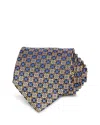 The Men's Store At Bloomingdale's Medallion Print Silk Neck Tie - Exclusive