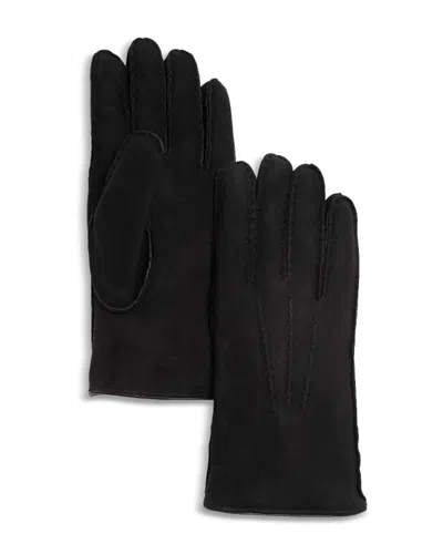 The Men's Store At Bloomingdale's Men's Shearling Gloves, Bloomingdale's Exclusive In Black