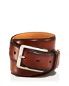 The Men's Store At Bloomingdale's Men's Square Buckle Italian Leather Belt - Exclusive In Brown