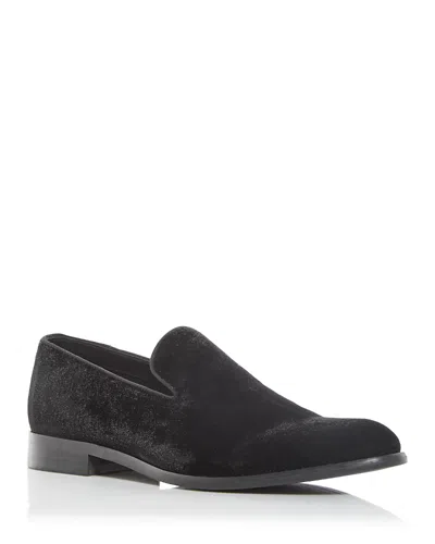 The Men's Store At Bloomingdale's Men's Velvet Slip On Formal Loafers - Exclusive In Black