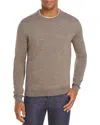 The Men's Store At Bloomingdale's Merino Wool Crewneck Sweater - Exclusive In Ash