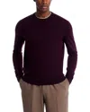 The Men's Store At Bloomingdale's Merino Wool Crewneck Sweater - Exclusive In Purple