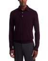 The Men's Store At Bloomingdale's Merino Wool Sweater Polo Shirt - Exclusive In Purple
