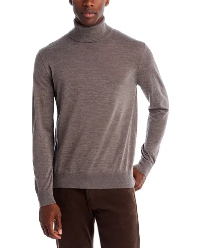 The Men's Store At Bloomingdale's Merino Wool Turtleneck Sweater - Exclusive In Brown