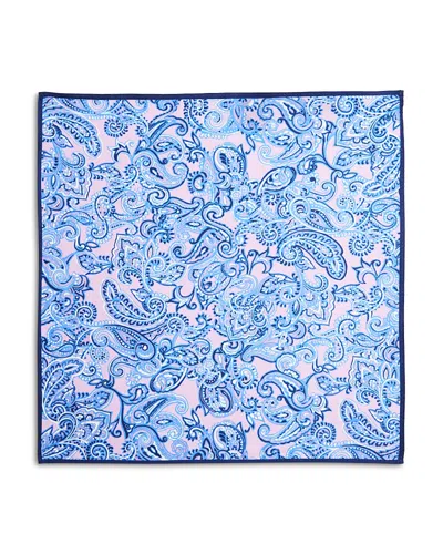 The Men's Store At Bloomingdale's Paisley Silk Pocket Square - Exclusive In Pink