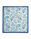 The Men's Store At Bloomingdale's Paisley Silk Pocket Square - Exclusive In Green