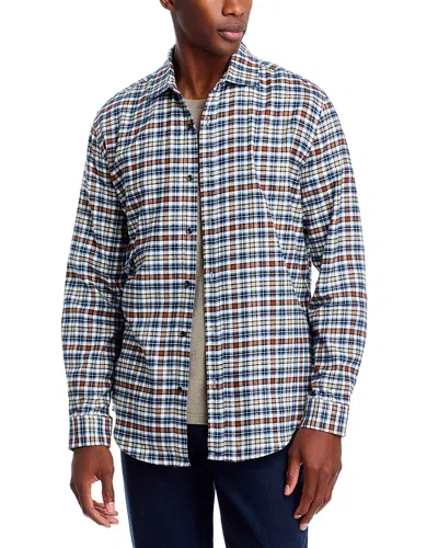 The Men's Store At Bloomingdale's Plaid Flannel Button Down Shirt - Exclusive In Multi