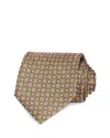 The Men's Store At Bloomingdale's Printed Silk Neck Tie - Exclusive In Gold