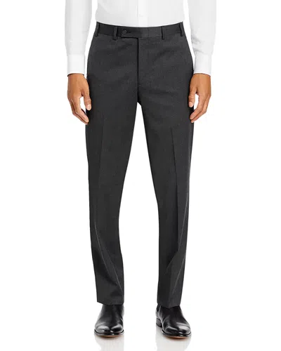 The Men's Store At Bloomingdale's Regular Fit Dress Pants - Exclusive In Charcoal