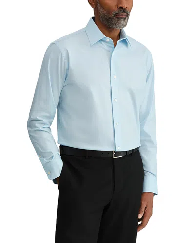 The Men's Store At Bloomingdale's Regular Fit Stretch Dress Shirt - Exclusive In Blue
