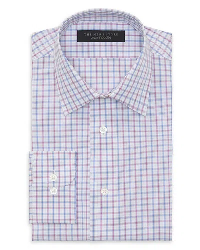 The Men's Store At Bloomingdale's Regular Fit Stretch Dress Shirt, Bloomingdale's Exclusive In Blue