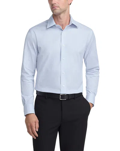 The Men's Store At Bloomingdale's Regular Fit Stretch Dress Shirt, Bloomingdale's Exclusive In Blue