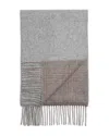 The Men's Store At Bloomingdale's Reversible Cashmere Scarf - Exclusive In Gray