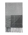 The Men's Store At Bloomingdale's Reversible Cashmere Scarf - Exclusive In Gray