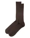 The Men's Store At Bloomingdale's Ribbed Cotton Blend Socks - Exclusive In Brown