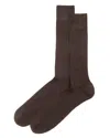 The Men's Store At Bloomingdale's Ribbed Dress Socks - Exclusive In Brown