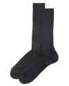 The Men's Store At Bloomingdale's Ribbed Dress Socks - Exclusive In Navy