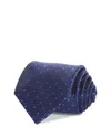 The Men's Store At Bloomingdale's Silk Classic Dot Tie - Exclusive In Blue