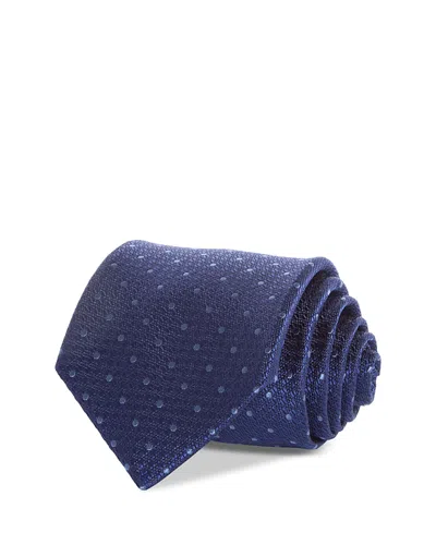 The Men's Store At Bloomingdale's Silk Classic Dot Tie - Exclusive In Blue