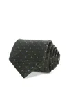 The Men's Store At Bloomingdale's Silk Classic Dot Tie - Exclusive In Green