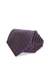 The Men's Store At Bloomingdale's Silk Classic Dot Tie - Exclusive In Purple