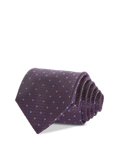 The Men's Store At Bloomingdale's Silk Classic Dot Tie - Exclusive In Purple