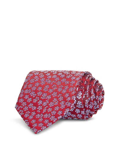 The Men's Store At Bloomingdale's Silk Classic Floral Tie - Exclusive In Brown