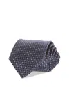 The Men's Store At Bloomingdale's Silk Classic Geometric Tie - Exclusive In Blue