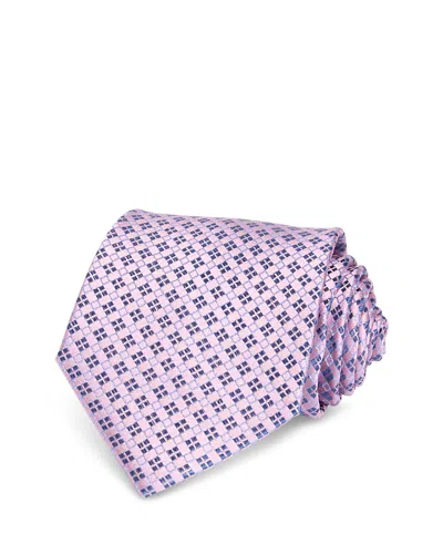 The Men's Store At Bloomingdale's Silk Classic Geometric Tie - Exclusive In Purple