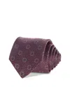 The Men's Store At Bloomingdale's Silk Classic Medallion Tie - Exclusive In Red