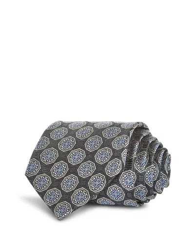 The Men's Store At Bloomingdale's Silk Classic Medallion Tie In Burgundy