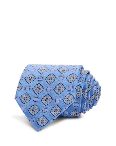 The Men's Store At Bloomingdale's Silk Classic Medallion Tie - Exclusive In Blue