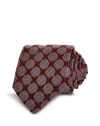 The Men's Store At Bloomingdale's Silk Classic Medallion Tie In Neutral