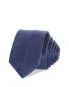 The Men's Store At Bloomingdale's Silk Skinny Woven Tie - Exclusive In Blue
