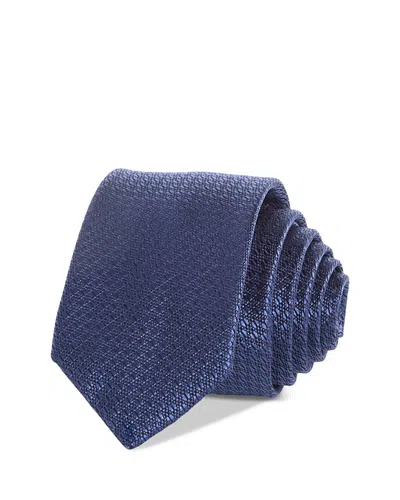 The Men's Store At Bloomingdale's Silk Skinny Woven Tie - Exclusive In Blue