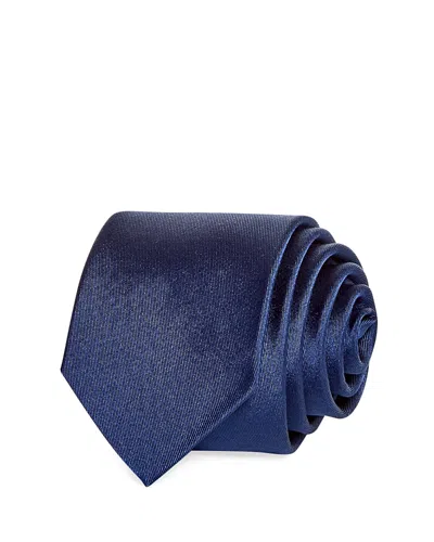 The Men's Store At Bloomingdale's Skinny Silk Tie - Exclusive In Navy